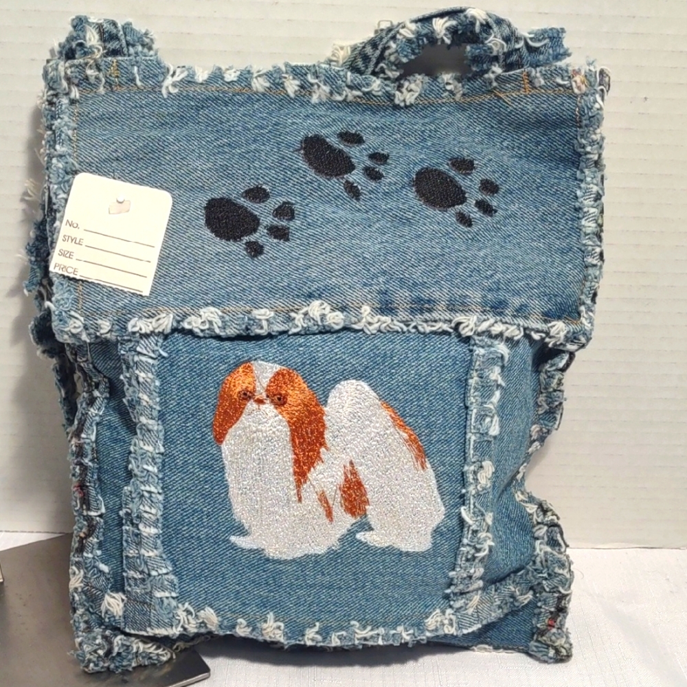 Denim Japanese Chin Shoulder Bag